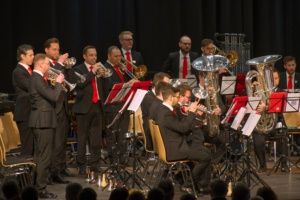 Die Brass Band Oberösterreich bei ihrem Konzert in Freistadt